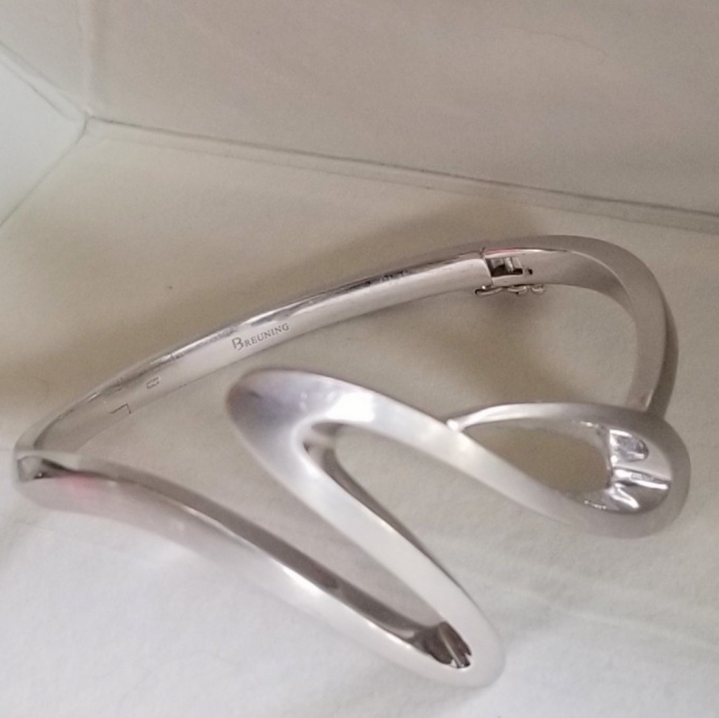 Breuning Swirl Sterling Silver Bracelet
